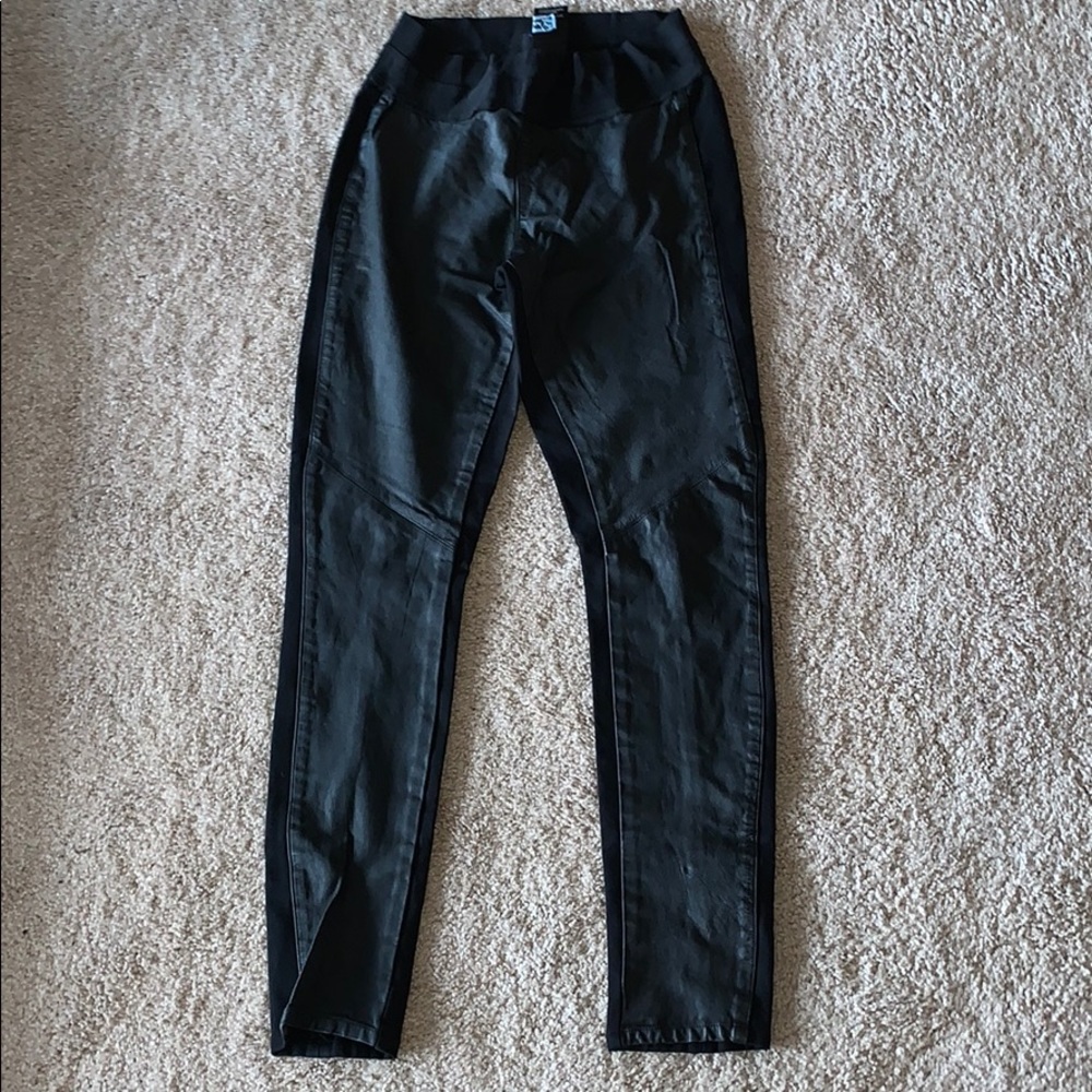 Paige Leather Leggings